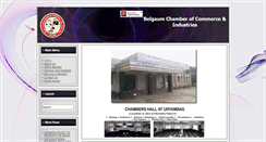 Desktop Screenshot of belgaumchamber.com